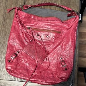 🛑SOLD🛑 Balenciaga Grenat Day Bag